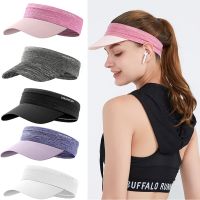 1PC New Sun Visor Hat Women Men Casual Sports Cap Quick Dry Golf Tennis Hat Lightweight Tie Dye Visor Roll-up Portable Beach Cap