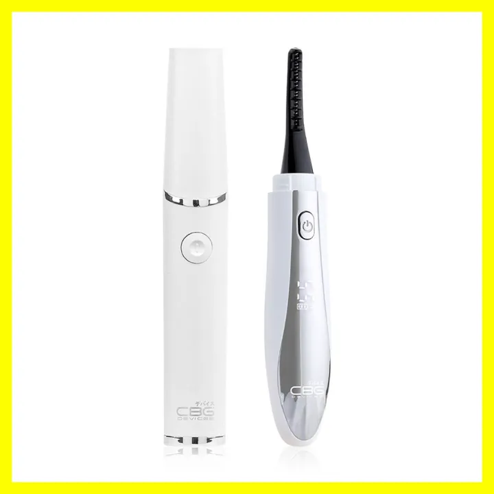 cbg-devices-set-2-items-pro3-eyebrow-trimmer-1pcs-cbg-devices-lash-locker-1pcs-เครื่องลิฟท์ขนตาไฟฟ้าและเครื่องกันคิ้วไร้ใบมีดสัมผัส