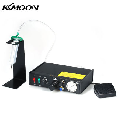 KKmoon กึ่งอัตโนมัติเครื่องจ่ายกาวเครื่อง Professional ที่แม่นยำ Dispensing Controller เครื่องกาวควบคุมดิจิตอลหยดกาวเครื่อง Precision เครื่องติดกาว