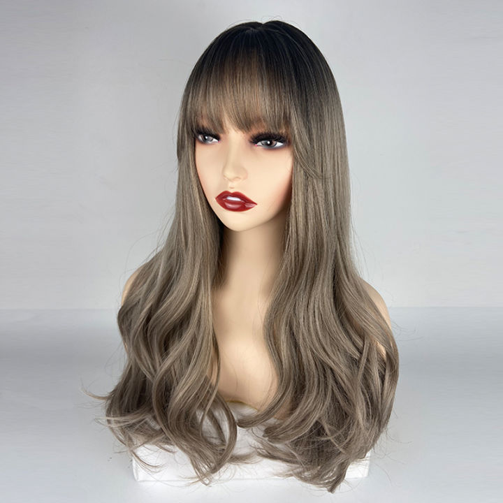 urcgtsa-synthetic-wigs-long-wavy-cosplay-party-wig-for-women-natural-hair-wig-daily-heat-resistant-wig-with-bangs