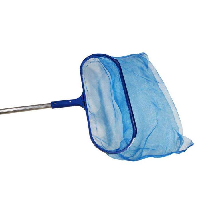 swimming-pool-accessories-skimmer-net-with-adjustable-telescopic-pole-deep-bag-net-water-surface-debris-cleaning-net