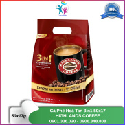 Cà Phê Hòa Tan 3in1 Highlands Coffee 50 gói - 17g