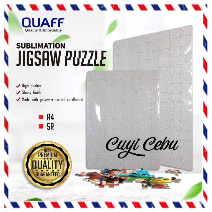 Jigsaw Sublimation Puzzle 5R per pc.