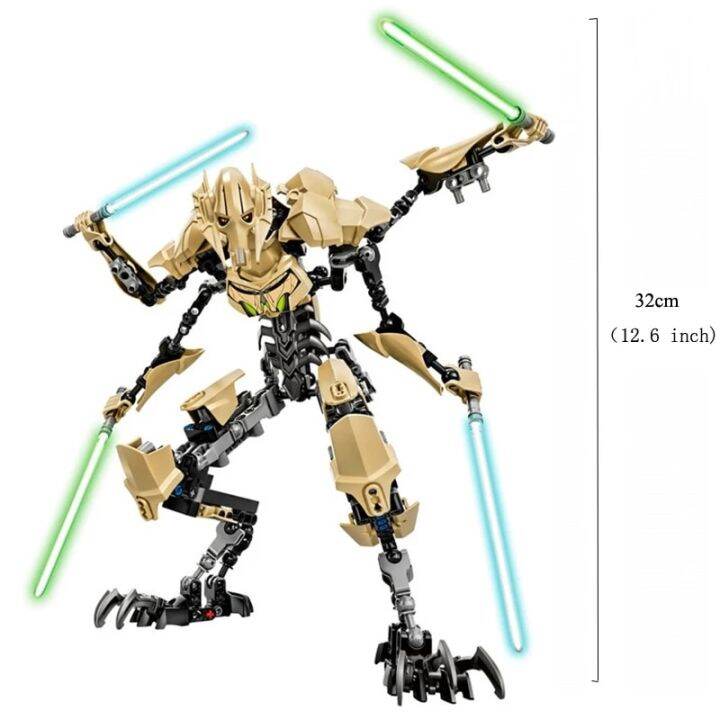 zzooi-32cm-star-toy-general-robot-grievous-with-lightsaber-hilt-combat-weapon-model-building-blocks-action-figure-toy-christmas-gift