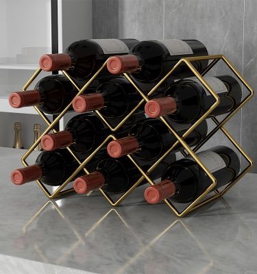 ☊❀ red wine rack storage living room cabinet home dining decoration light luxury modern and simple style decorations