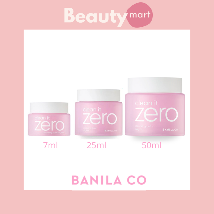 Banila Co Clean It Zero Cleansing Balm 7ml 50ml 180ml Lazada Ph 1329