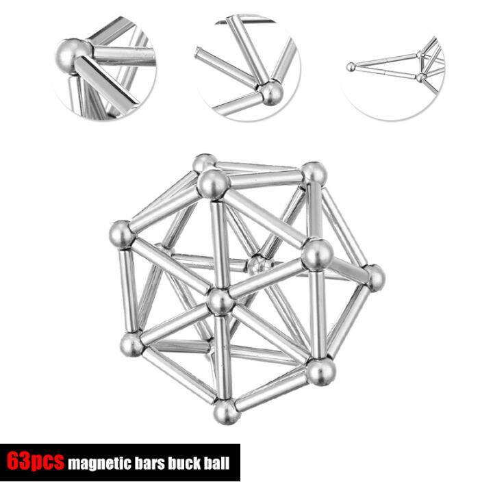 ลูกบอลเหล็กสูญญากาศ-m-agnetic-ลูกบาศก์บอล-m-agnetic-63ชิ้นเพื่อพัฒนาทักษะการคิดเชิงนวัตกรรมของวัยรุ่น