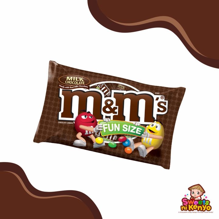 M&M'S Milk Chocolate Fun Size Candy, 10.53 Ounce Bag