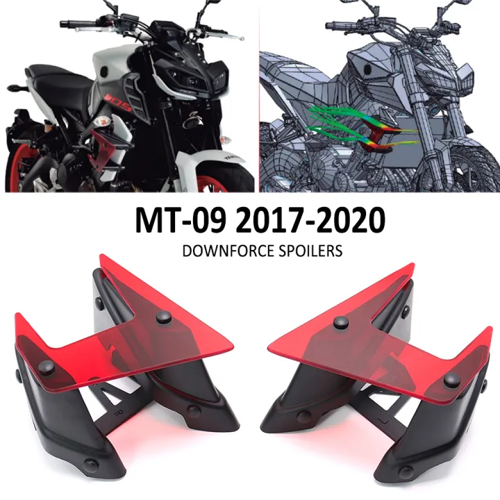 สำหรับ Yamaha MT09 MT 09 MT-09 SP ชิ้นส่วนรถจักรยานยนต์ Side