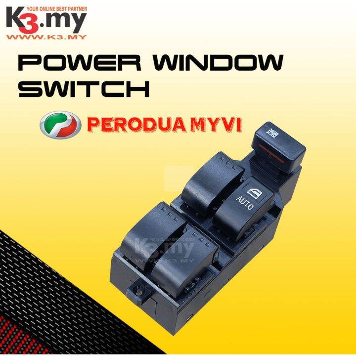 Perodua Old Myvi Viva Power Window Main Switch Lazada