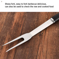 RET 3pcs BBQ Grill Stainless Steel Tool Set Accessories Grilling Kit Camping Kitchen Barbecue BBQ Spatula Fork Clip Utensil