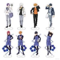 โมเดลฟิกเกอร์อนิเมะ Jason Blue Lock Yoichi Bachira สําหรับตกแต่งบ้าน Blue Lock Petatto Nejimaki Mascot Bachira / Nagi / Rin