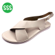 SSS Stario MK368 36-40 รองเท้าแตะเพื่อสุขภาพ รองเท้าแตะผู้หญิงเพื่อสุขภาพ (ครีม)