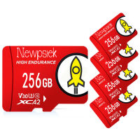 32GB/64GB/128GB/256GB/512GB/1TB NEWPSTEK การ์ดความจำบางเฉียบกันน้ำความเร็วสูงการ์ดอุปกรณ์เก็บข้อมูลแฟลช SD-Card TF สำหรับกล้องติดรถยนต์บัตร TF บางเฉียบ