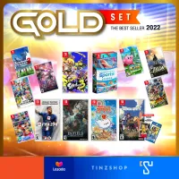 Gold Set Game : Nintendo Switch Game The Best Seller 2022 แผ่นเกม นินเทนโดสวิทซ์ ชุดโกล์ด รวมเกมใหม่ เกมขายดี ปี 2022