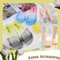 Korean? รองเท้ายางเจลลี่ไล่สี เบอร์ 36-41 3 สี