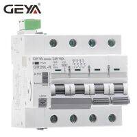 GEYA Din Rail วงจร GRD9L-R เบรกเกอร์ขนาดเล็ก GYM9 4ขั้ว AC MCB 6KA Smart MCB C Curve