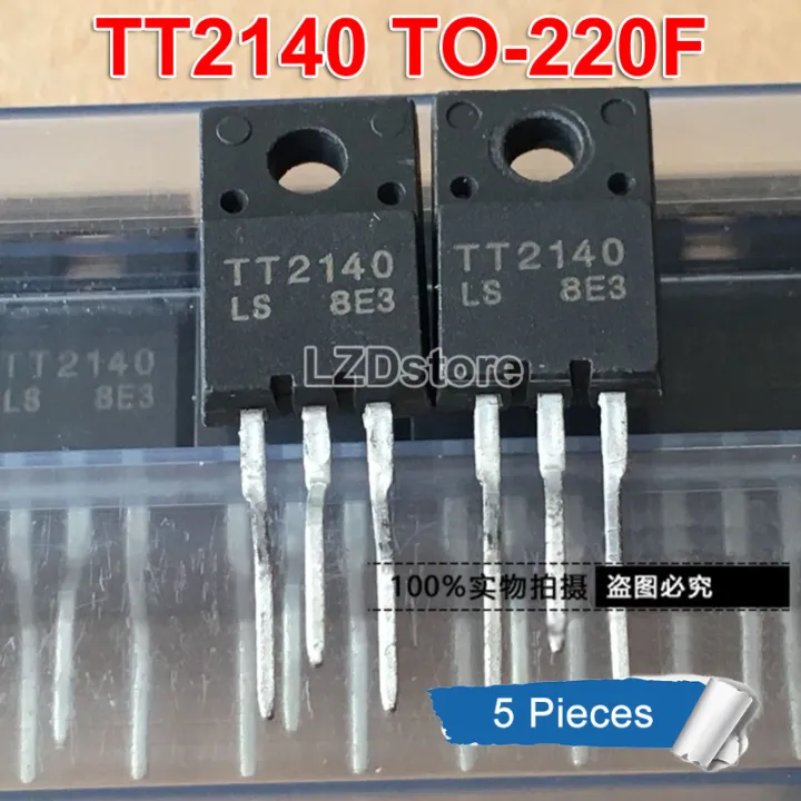 5pcs TT2140 TO-220F TT2140LS TO-220F 1500V/6A NPN Transistor new ...