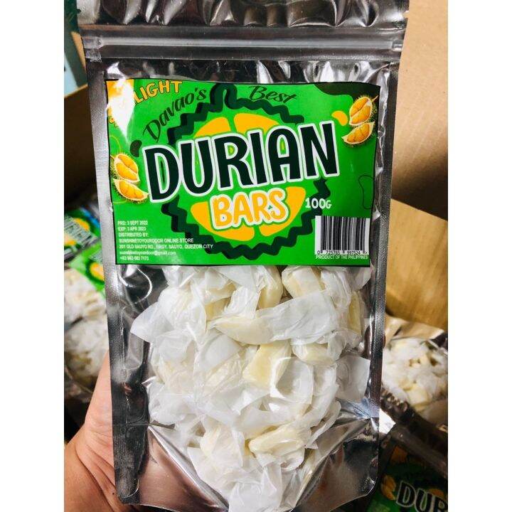 ya508 DURIAN BAR DURIAN CANDY MADE FROM DAVAO Lazada PH