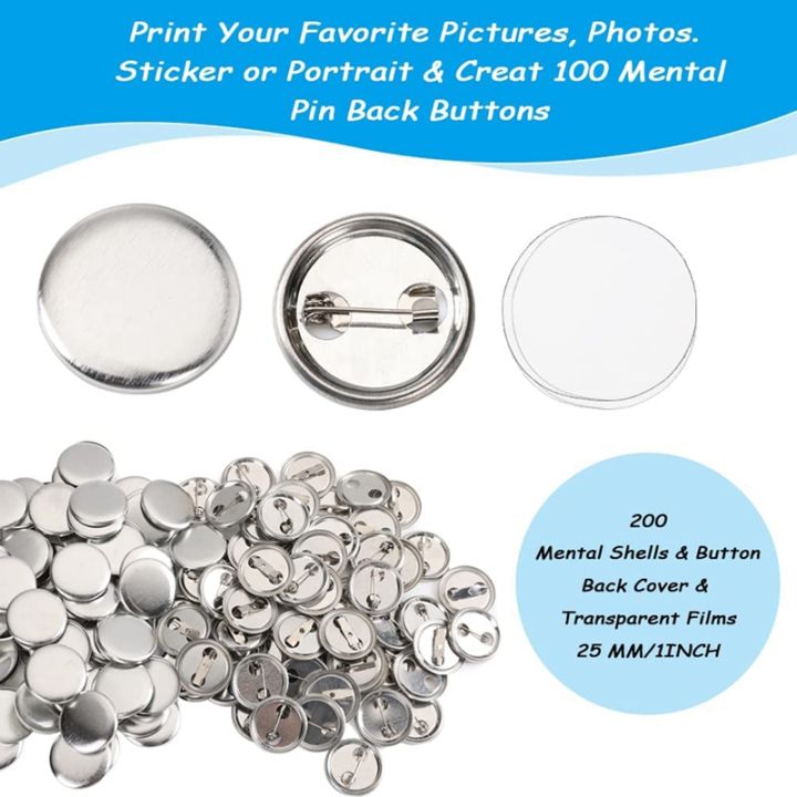 600-pcs-blank-button-making-supplies-25mm-1inch-back-button-pin-making-kit-metal-badge-parts-for-button-making-machine
