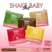 ของแท้ พร้อมส่ง โปรตีนเกาหลี Shake Baby Diet Protein Shake : โปรตีนชอต แบบแพ็ค เชคเบบี้ โปรตีน ลดน้ำหนัก 1 กล่อง บรรจุ 7 ซอง ( 1 กล่อง)