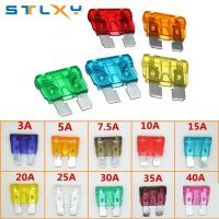 【DT】hot！ 10PCS Fuses Small Medium Car Fuse 1A 5A 7.5A 10A 15A 20A 25A 30A 35A 40A 45A 50A Amp Clip Set for Truck