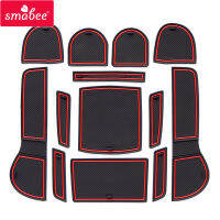 smabee Gate slot pad For SUBARU LEVORG 2016-2018 Interior Door PadCup Dust mats Water Coaster Non-slip