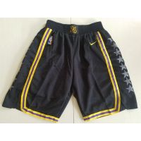 เสื้อผ้าบาสเกตบอลคุณภาพสูง 【NOV】 NBA Shorts Los Angeles Lakerss Sports Shorts black