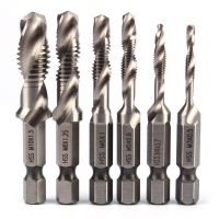 HSS Drill Bit Hex Shank Drill amp; Tap Taper Power Bits Tool Part Hexagonal Handle Compound Tap M3 M4 M5 M6 M8 M10 Drill Bits