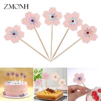 1 Set Animal Farm Fruit Fork Flowers Santa Children Snack Cake Dessert Food Fruit Pick Toothpick Bento Lunches Party Decoration