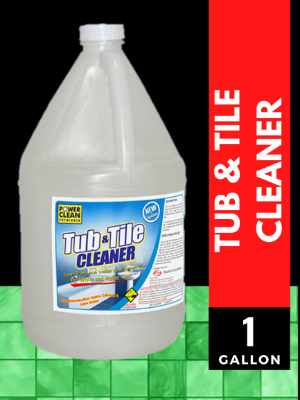 Professional Grade Shower Tub & Tile Cleaner, Gallon