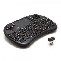 TOKAI Mini Keyboard มินิคีย์บอร์ดและหน้าจอสัมผัส Touchpad ในตัว Wireless 2.4G รองรับ Smart Devices (สีดำ)