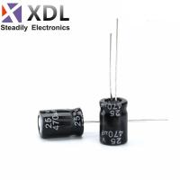 20PCS Higt quality 25V470UF 8*12mm 470UF 25V 8*12 Electrolytic capacitor hjxrhgal WATTY Electronics