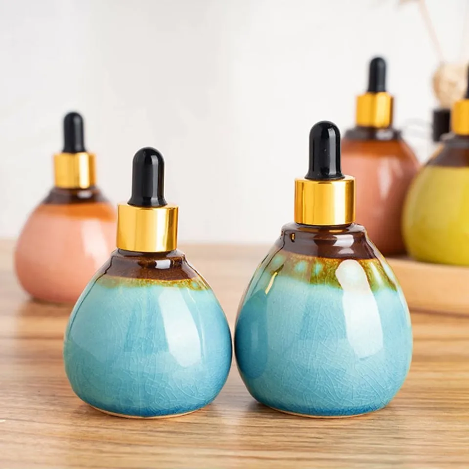 Perfume Studio 6 Piece Essential Oil Dropper Bottle Set; Empty 2oz Blu –  PERFUME STUDIO