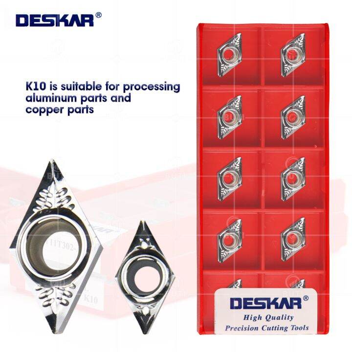 deskar-100-original-dcgt-070202-dcgt070204-dcgt070208-al-k10-dcgt11t302-dcgt11t304-dcgt11t308-เครื่องกลึงใบมีดสําหรับอลูมิเนียม