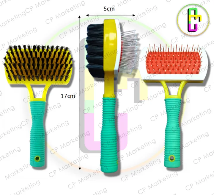 2 in 1 Gentle Slicker Brush and Comb Lazada PH