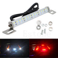 Car 30 LED 18W Light Bar Brake Tail Reverse Rear License Plate Lamp Red &amp; White Drop shipping