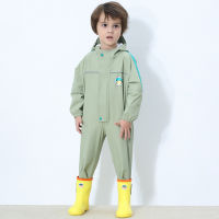 90-130cm Boys Girls Raincoat For Children,Waterproof Rain Coat Jumpsuit Students Raingear Kids Poncho