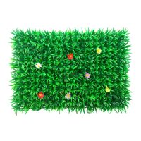 1Pc Artificial Green Grass 40 X 60Cm Square Plastic Lawn Plant Beautiful Decorations For Home Wall Decoration Flowers