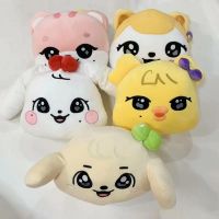 Kpop Boneka Mainan ใบหน้า Minive ตุ๊กตาผ้ากำมะหยี่ Wonyoung Gaul Yujin Liz