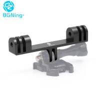 BGNing Dual Connector Bracket for Insta360 one R LED Light Mount Holder for Gopro Hero 9 8 7 6 5 yi SJcam Action Video Cameras