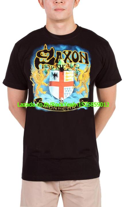 เสื้อวง-saxon-เสื้อใส่สบาย-rock-ไซส์ยุโรป-rcm1630