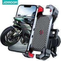 【digitizer】 Joyroom Penjepit Telepon Sepeda Dudukan Telepon Sepeda Tampilan 360 ° สากล untuk PON SEL 4.7-7 Inci Braket Klip GPSอุปกรณ์เสริมโทรศัพท์มือถือ แท่นวางมือถือ