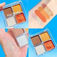 Eyeshadow Disc Powder Palette พาเลททาตา 4 สี Eyeshadow Disc Powder Palette 4 color