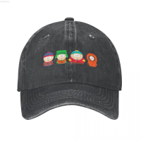 2023 New Cowboy style hat Cute South Park cartoon baseball cap, men and women separate shampoo, outdoor sports adjustable Suitable for hats Versatile hat