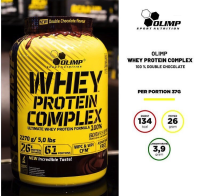 Olimp Whey Protein Complex Double Chocolate 1,800g. - ไอโซเลตและเวย์โปรตีนคอนเซนเทรต