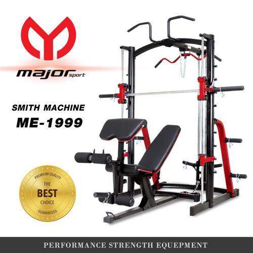 smith-machine-me1999-bench-ชุดสมิทแมชชีน-เครื่องเดียวจบ-เล่นได้ทุกส่วน