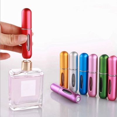 Perfume Mini Bottle Refillable Perfume Spray With Spray Scent Pump Empty Cosmetic Containers Portable Atomizer Bottle
