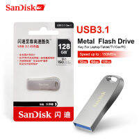 SanDisk 128GB USB3.1 Flash Drive 64GB Pen Drive 32GB Memory Stick 256GB U Disk Metal USB Key For LaptopTabletTVCarPC 150MBs