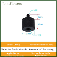 JointFlowers แปลงสกรู dual NUTS tripod Mount screw 1/4ถึง M4 M5 M6 M8 M10นิ้วตัวแปลงอะแดปเตอร์สำหรับกล้อง DSLR ขาตั้งกล้องถ่ายรูปอุปกรณ์เสริม